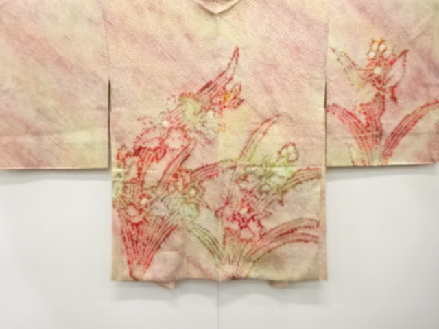 JAPANESE HAORI / ALL SHIBORI / FLORAL PLANTS